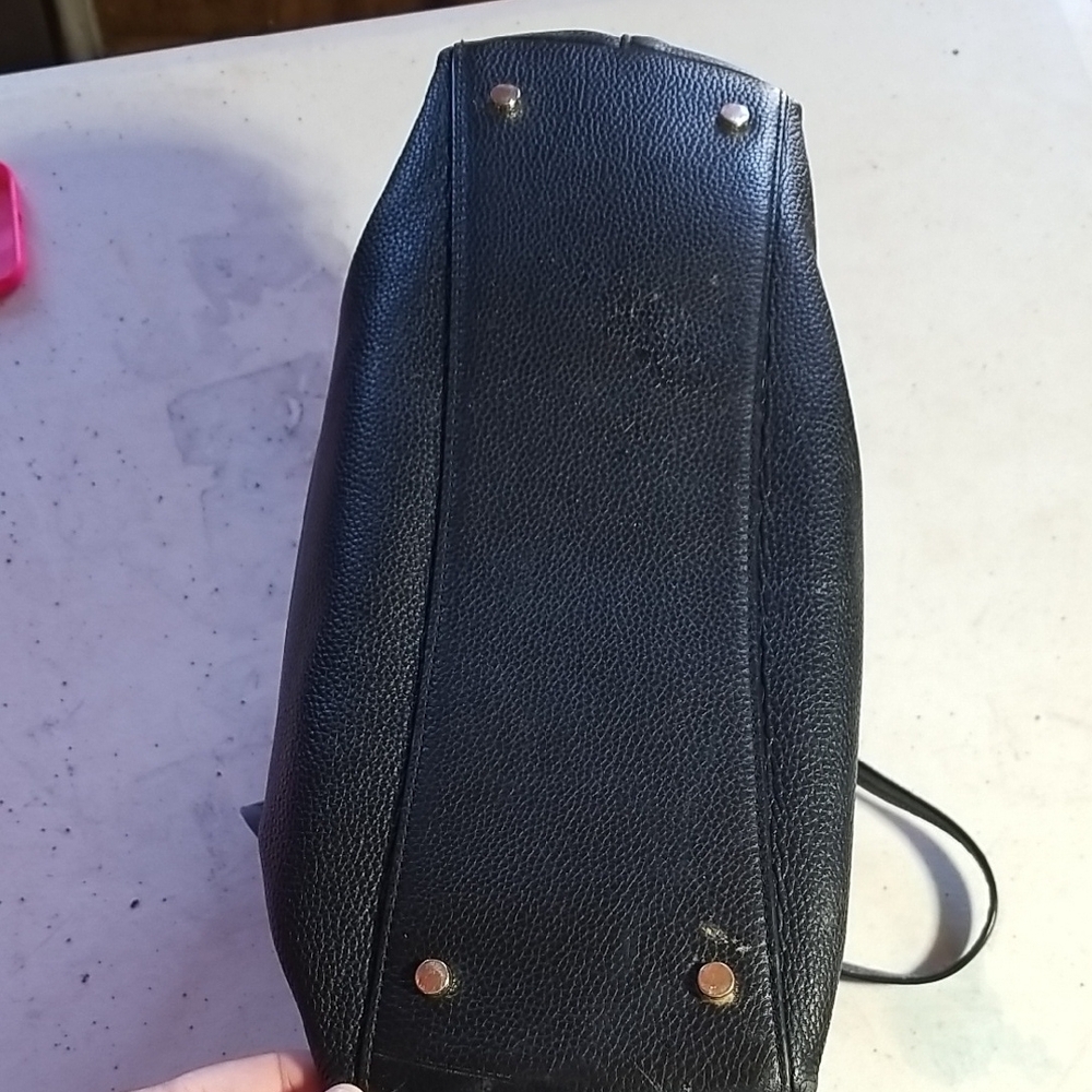Kate Spade Midnight Black Pebbled Tote - Picture 7 of 15